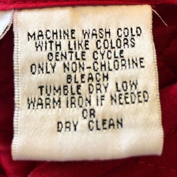 Talbots Petite Quilted Lightweight Red Shacket Jacket SM - Picture 5 of 9